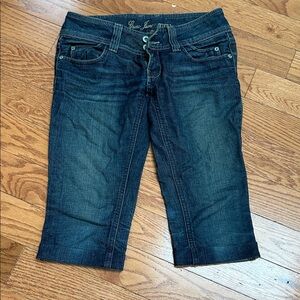 Guess Women's Dark Blue Capri Jeans